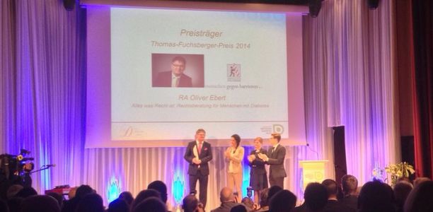 Bild zu Auszeichnung - Fuchsberger-Preis geht an Oliver Ebert!